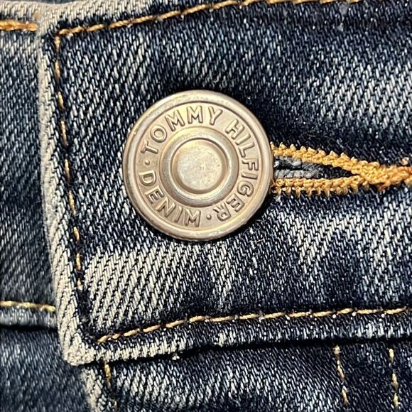 Tommy Hilfiger High Rise Straight Leg Jeans Size 10 - Picture 3 of 14